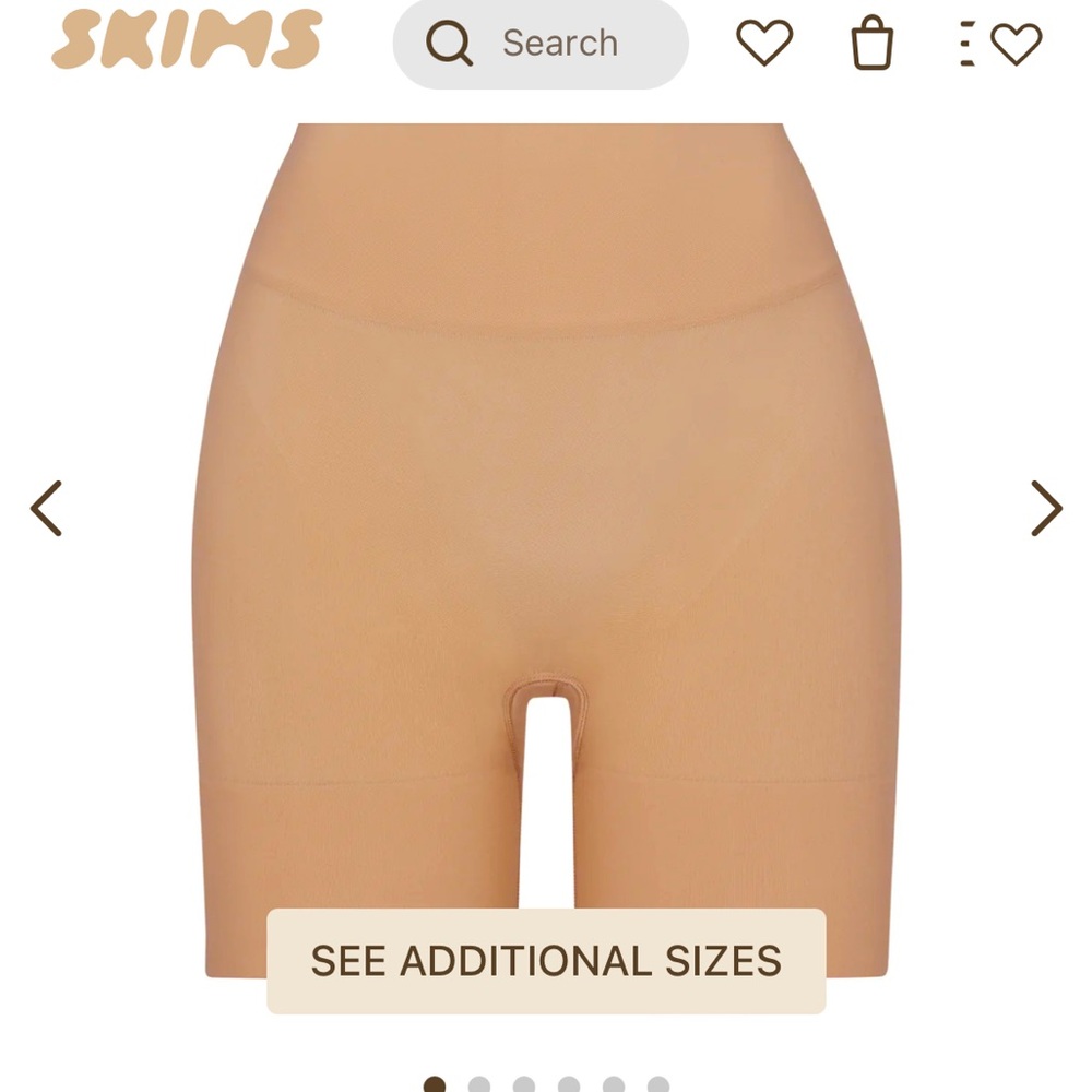 Skims butt enhancing short